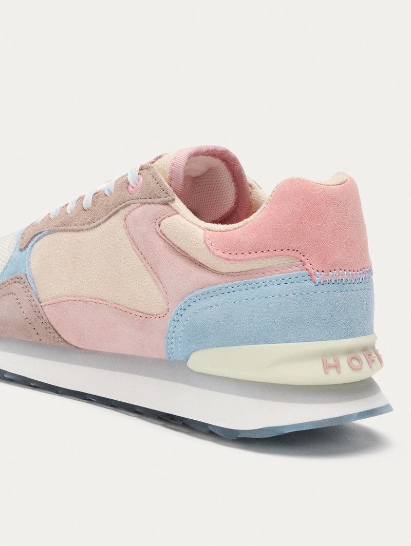 Sneakers Donna Hoff City Barcelona Rosa Blu Bianche | VAK6870DN