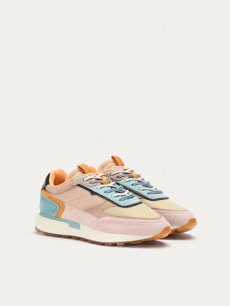 Sneakers Donna Hoff Tribe Kumasi Khaki Rosa Blu | PSA361DE